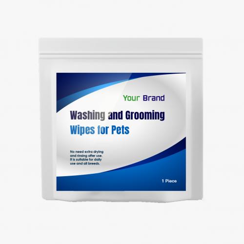 Washing & Grooming Wipes for Pets (1 piece pouch)