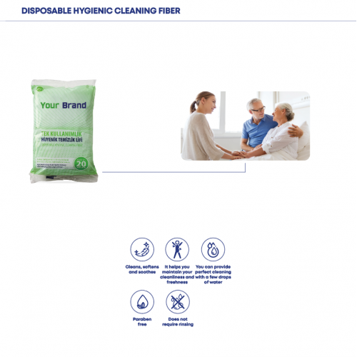 Disposable Hygienic Cleaning Fibre